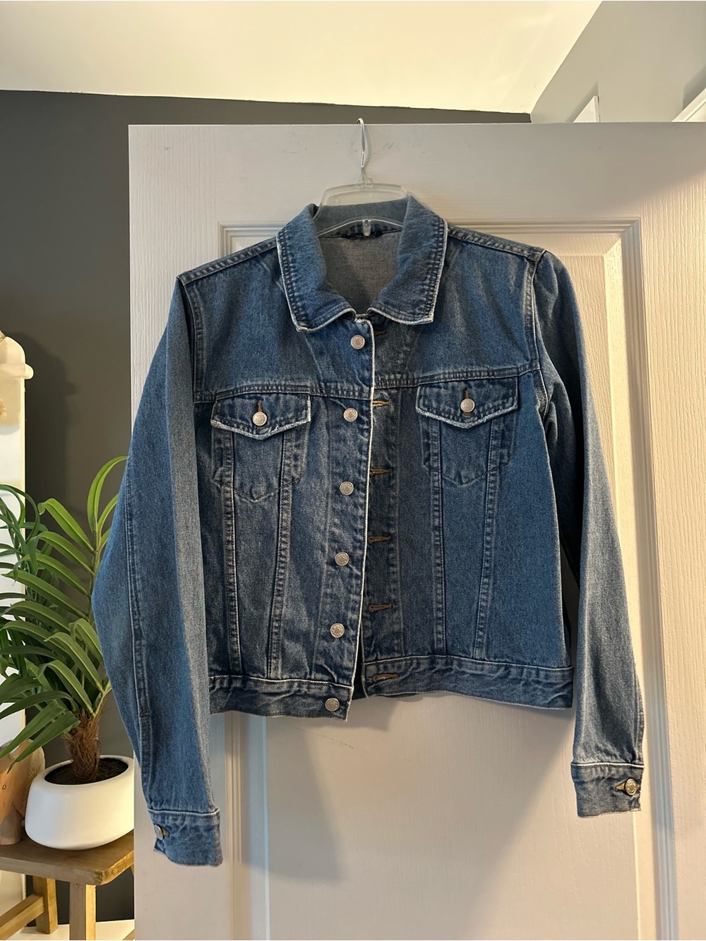 Boston Proper Blue Denim Jean Jacket